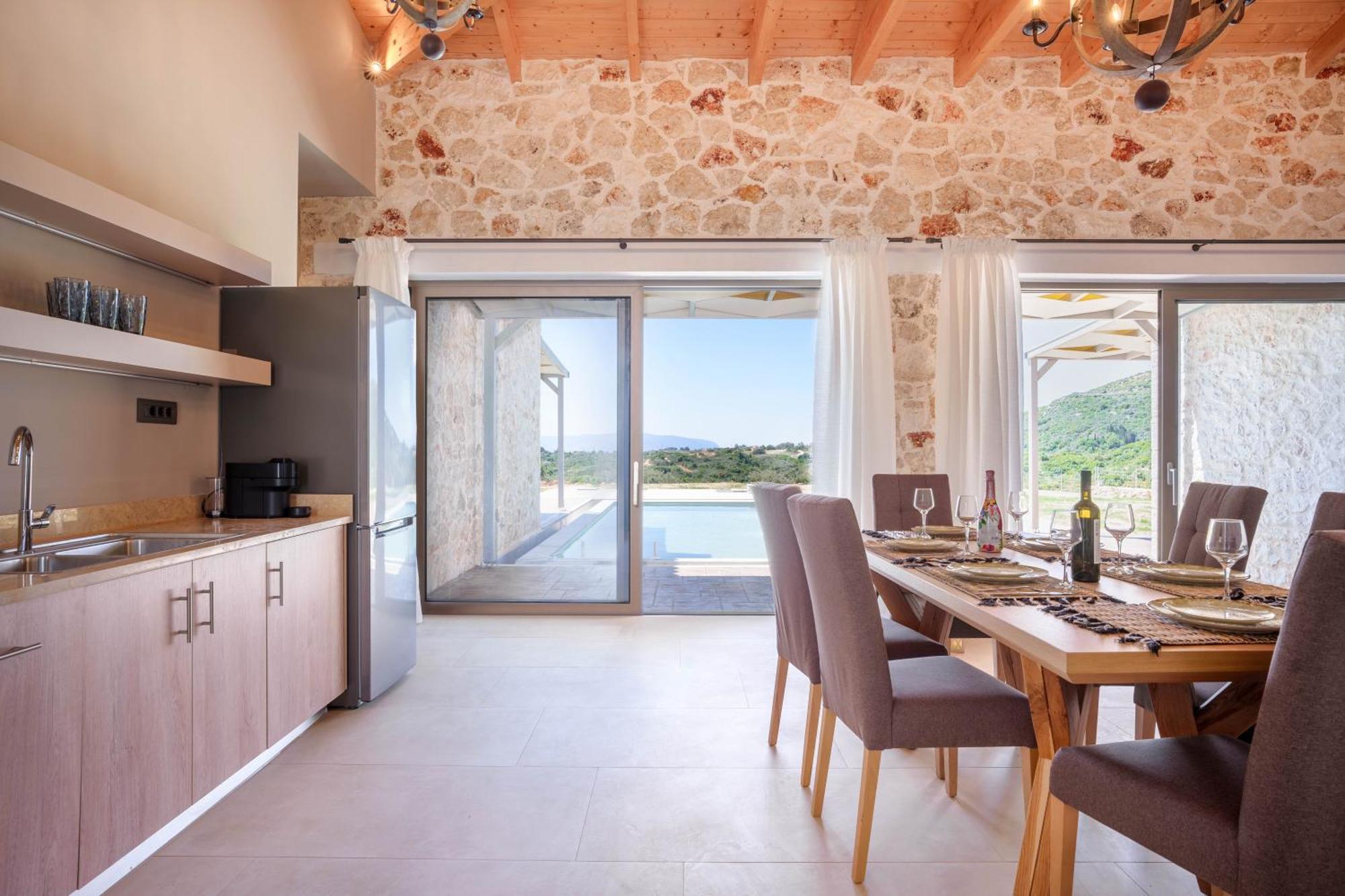 Pantheon Luxury Villas Skala  ภายนอก รูปภาพ