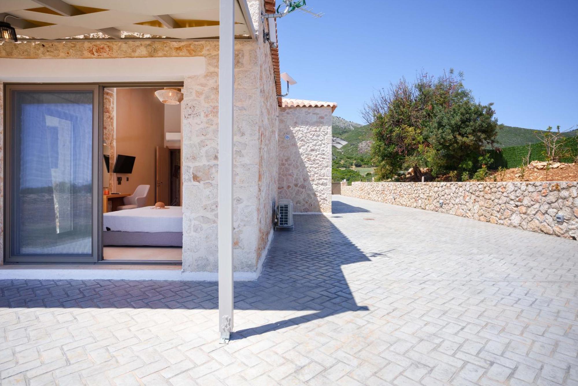 Pantheon Luxury Villas Skala  ภายนอก รูปภาพ