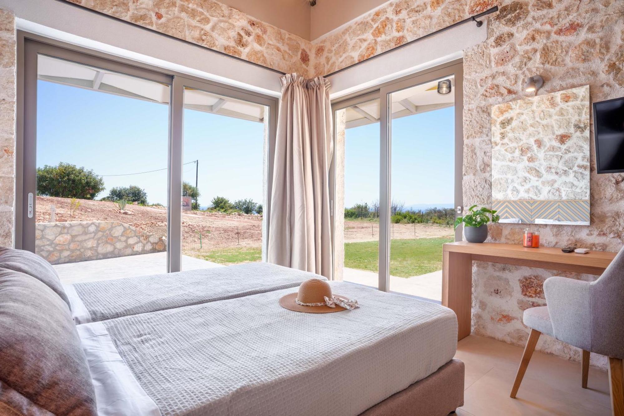 Pantheon Luxury Villas Skala  ภายนอก รูปภาพ