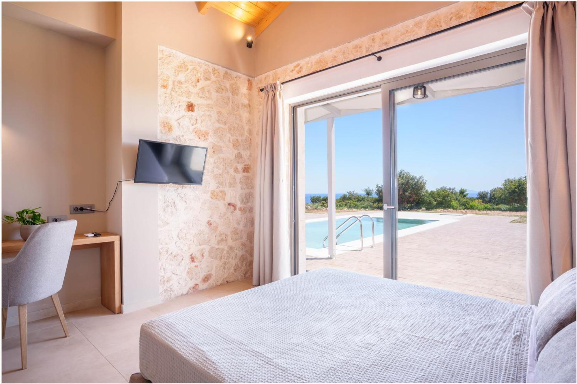 Pantheon Luxury Villas Skala  ภายนอก รูปภาพ