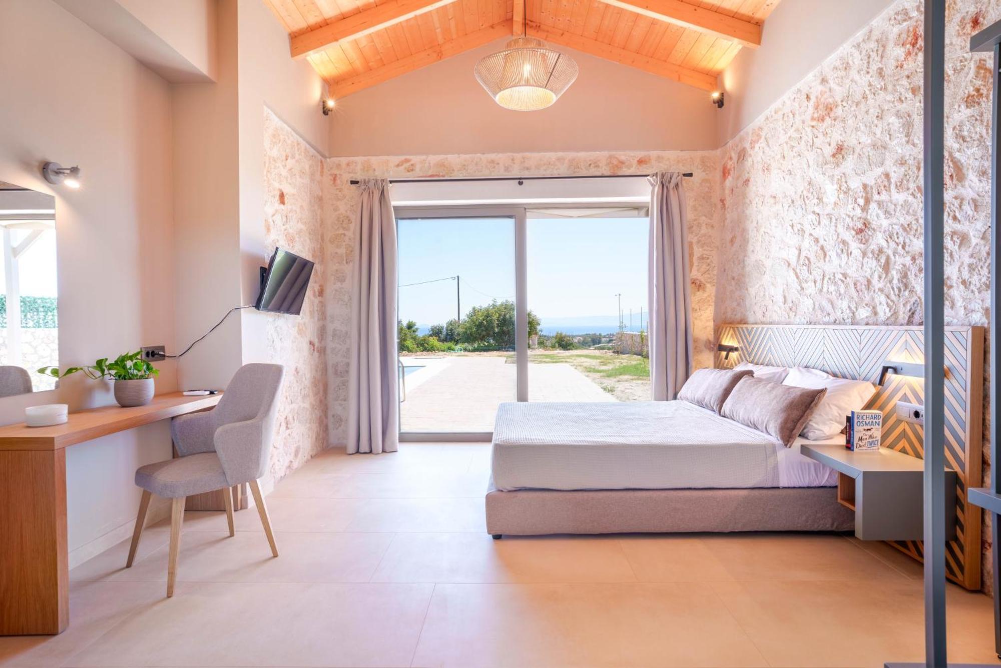 Pantheon Luxury Villas Skala  ภายนอก รูปภาพ