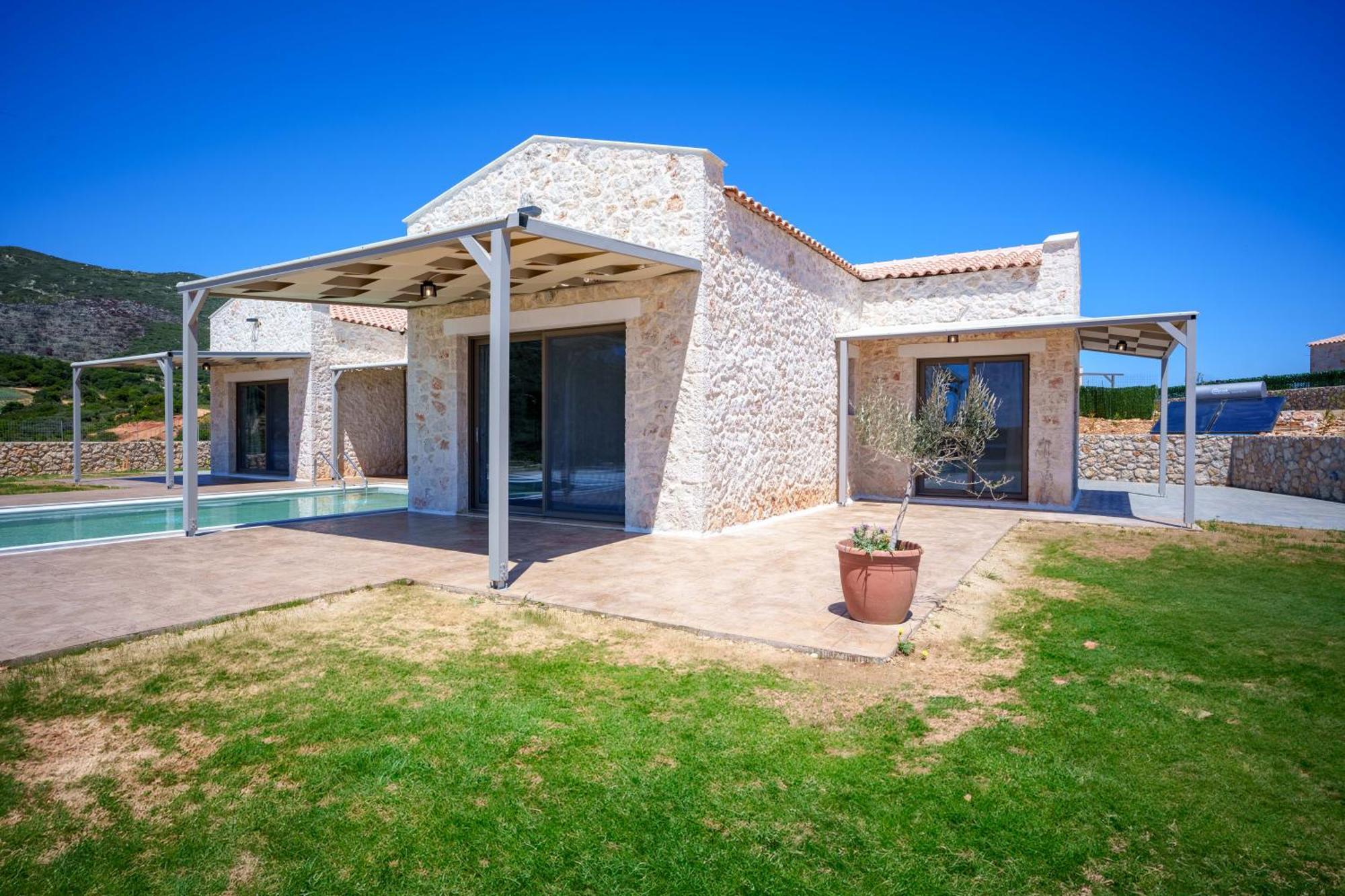 Pantheon Luxury Villas Skala  ภายนอก รูปภาพ