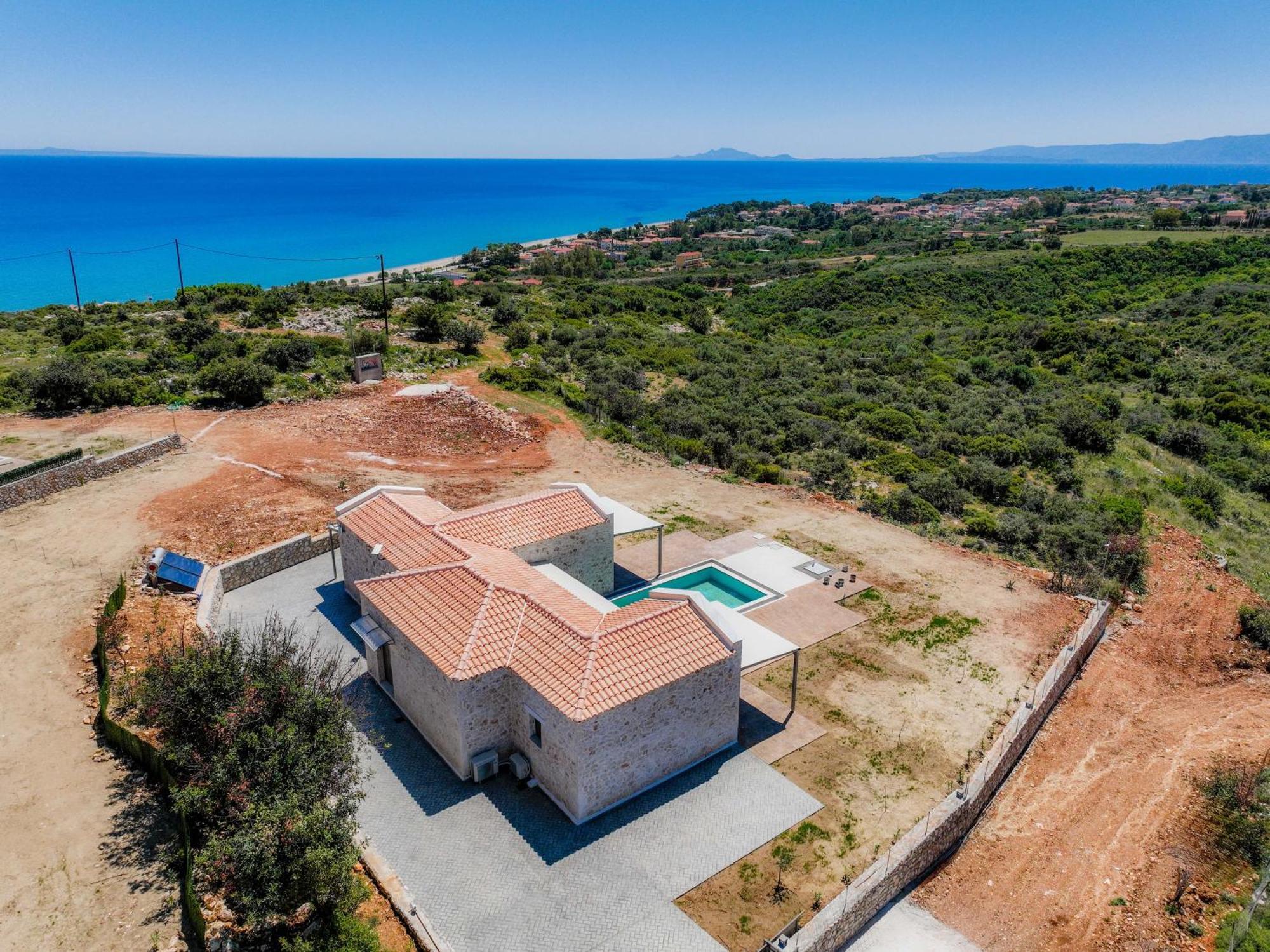 Pantheon Luxury Villas Skala  ภายนอก รูปภาพ