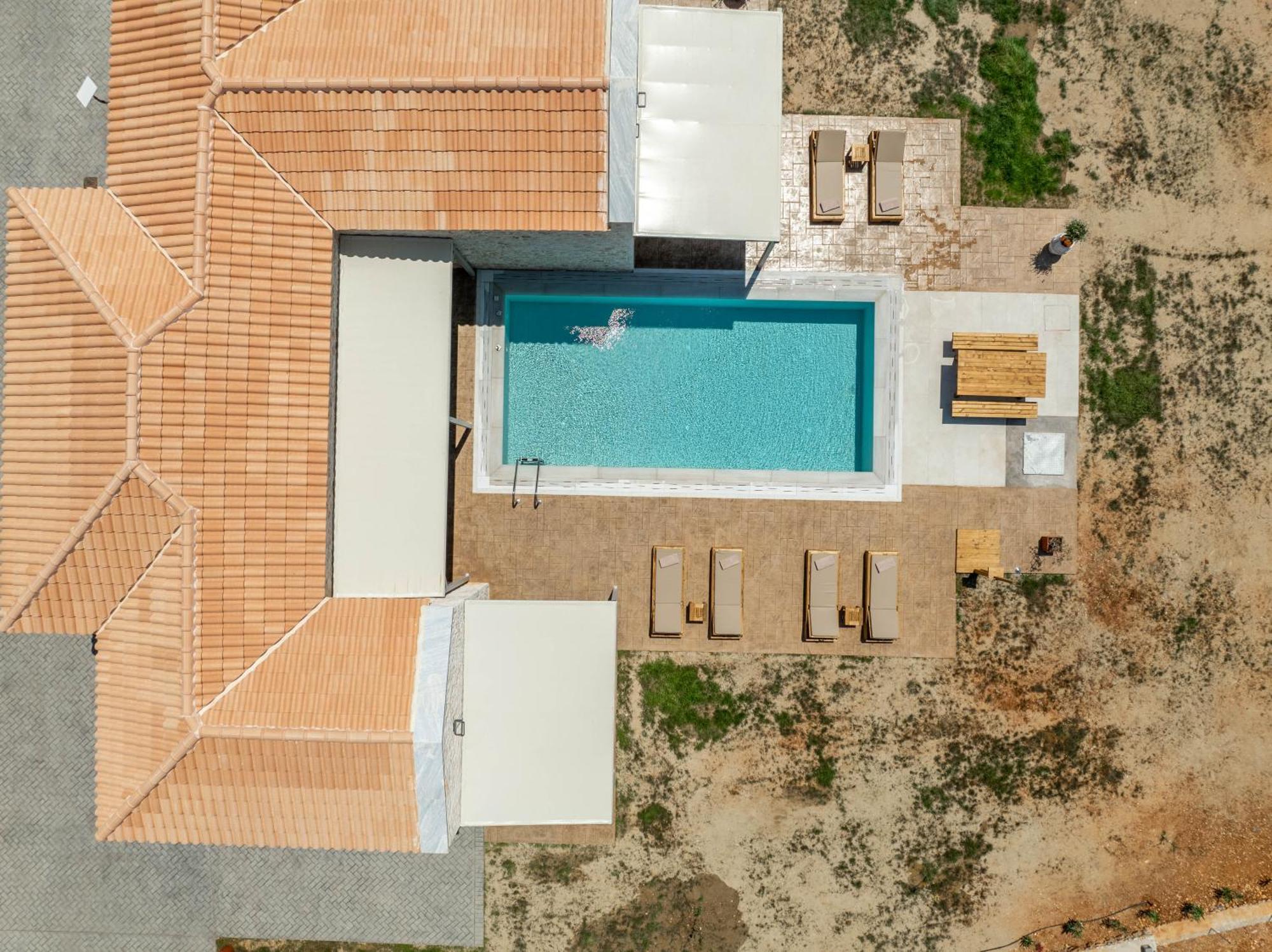 Pantheon Luxury Villas Skala  ภายนอก รูปภาพ