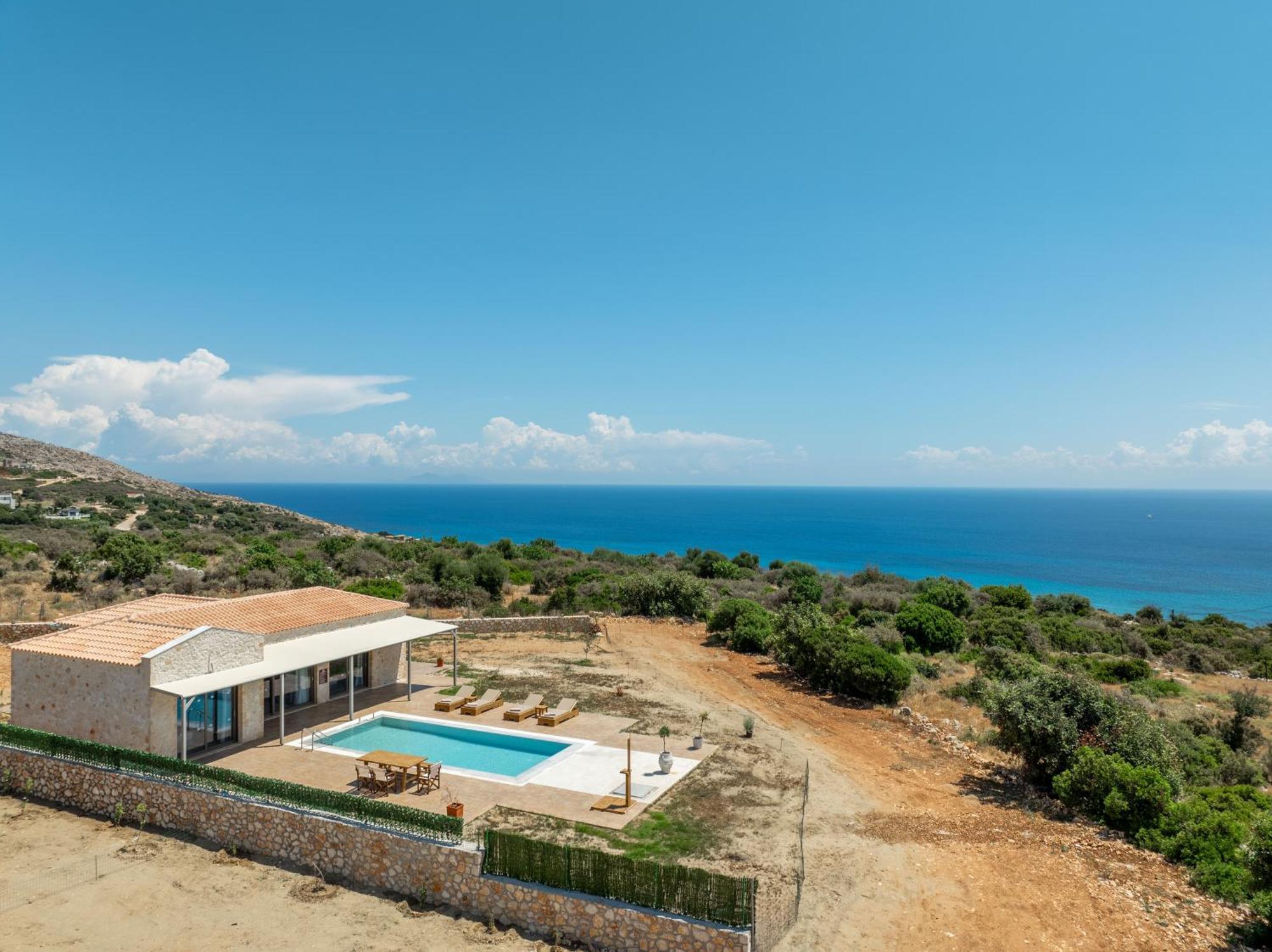 Pantheon Luxury Villas Skala  ภายนอก รูปภาพ