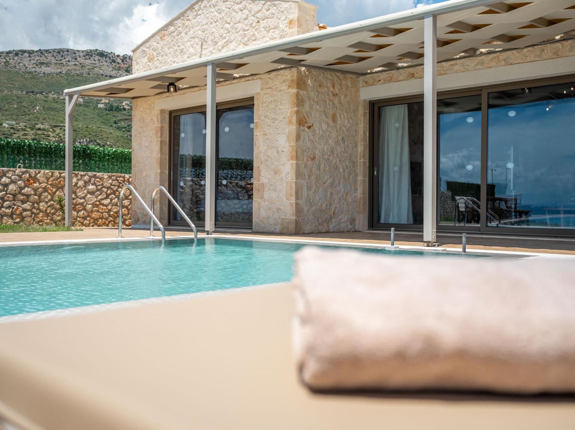 Pantheon Luxury Villas Skala  ภายนอก รูปภาพ