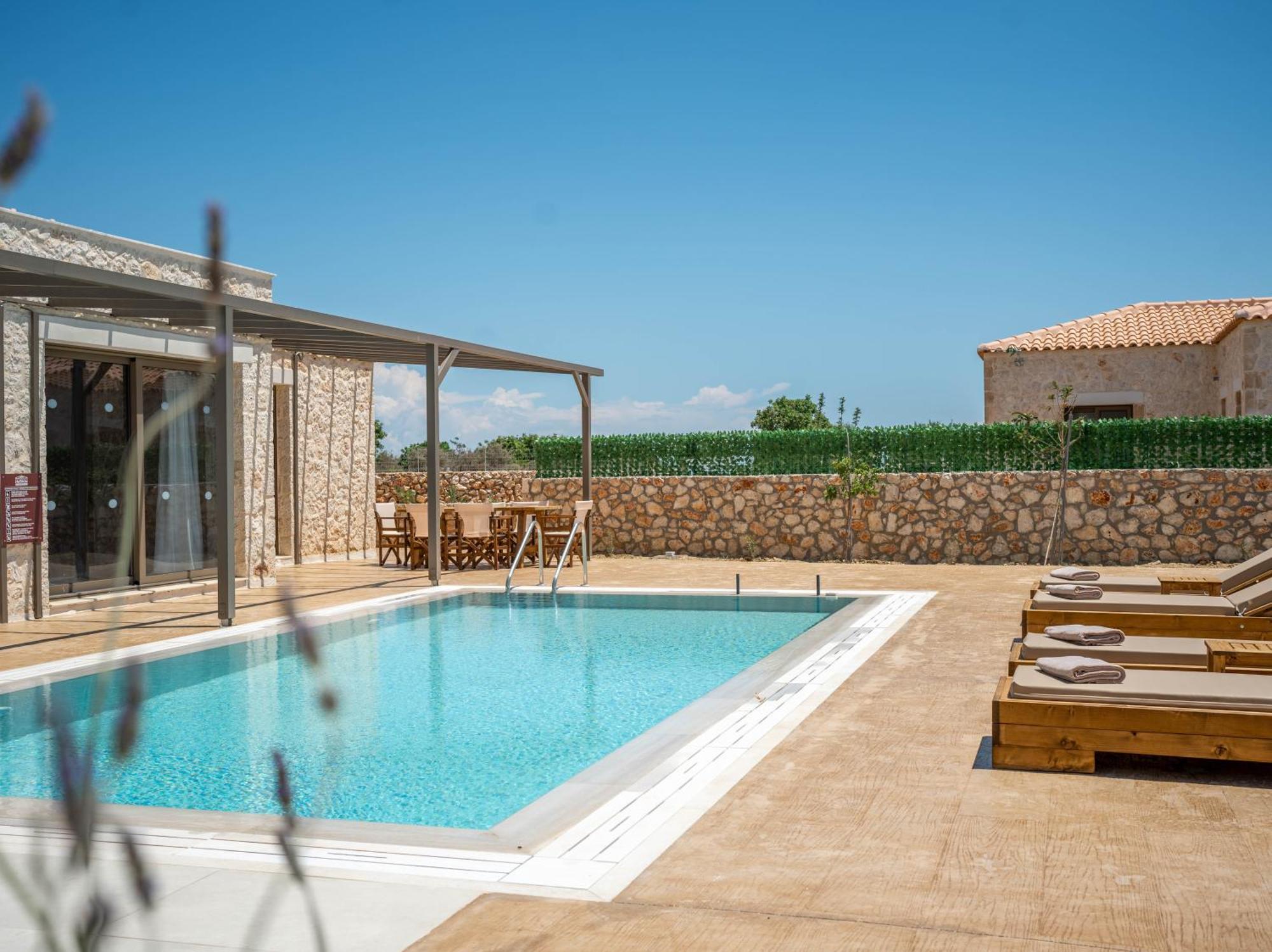 Pantheon Luxury Villas Skala  ภายนอก รูปภาพ