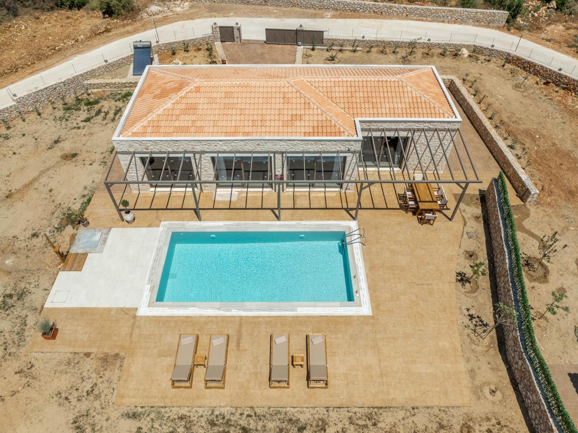 Pantheon Luxury Villas Skala  ภายนอก รูปภาพ
