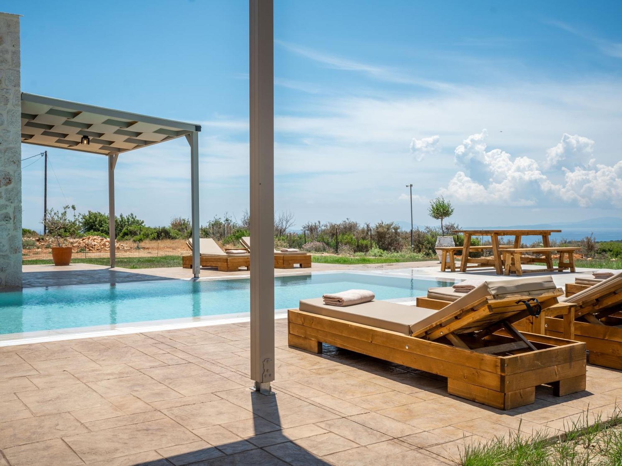 Pantheon Luxury Villas Skala  ภายนอก รูปภาพ