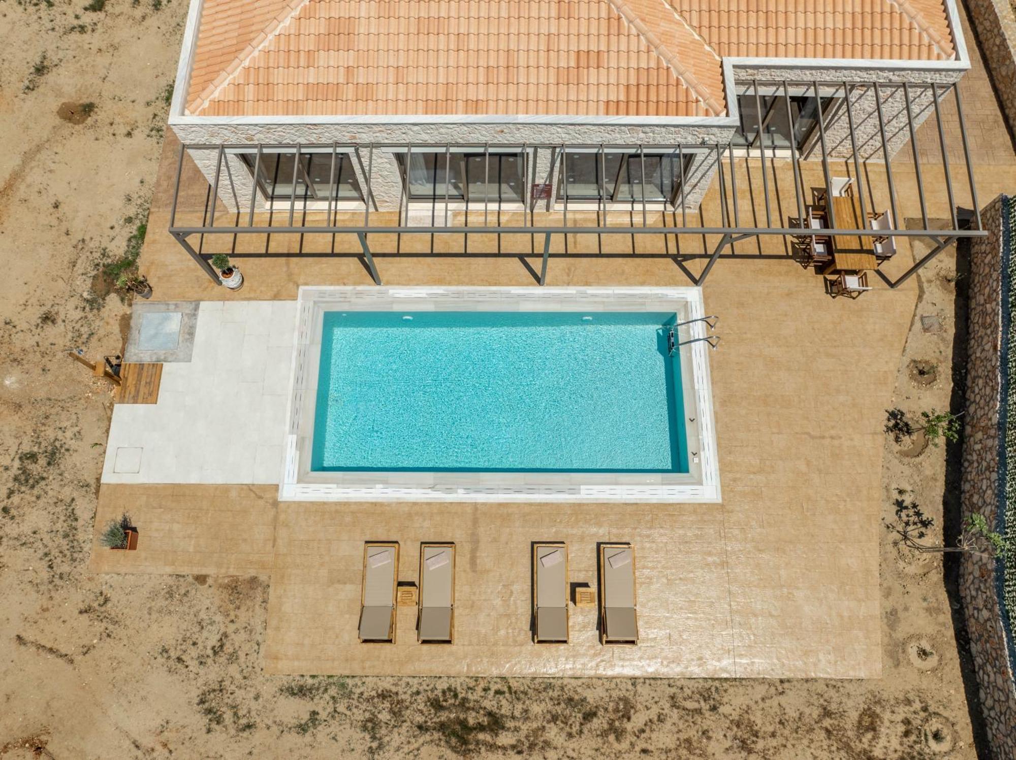 Pantheon Luxury Villas Skala  ภายนอก รูปภาพ
