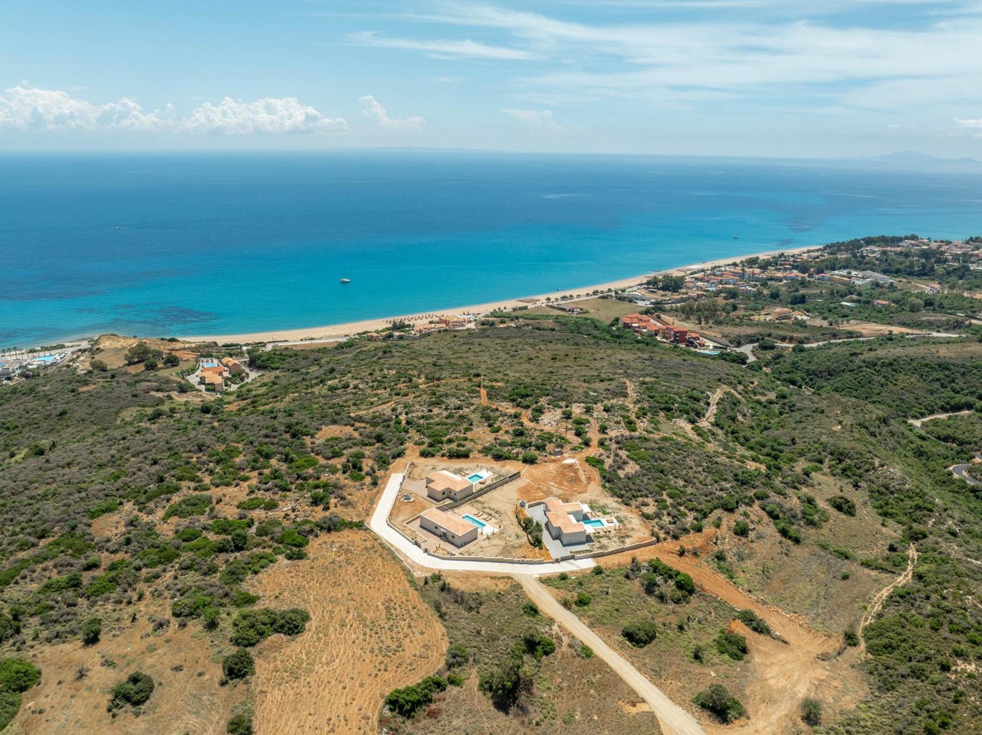 Pantheon Luxury Villas Skala  ภายนอก รูปภาพ