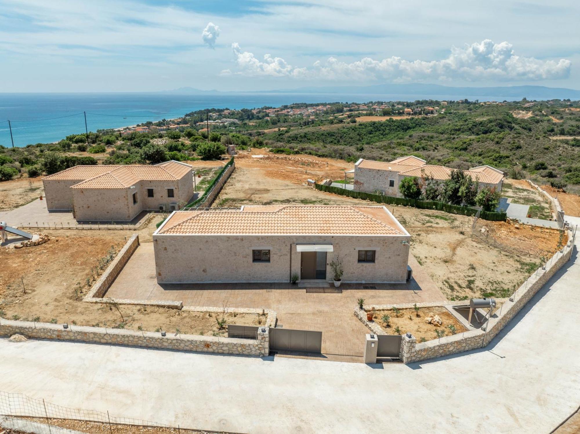 Pantheon Luxury Villas Skala  ภายนอก รูปภาพ